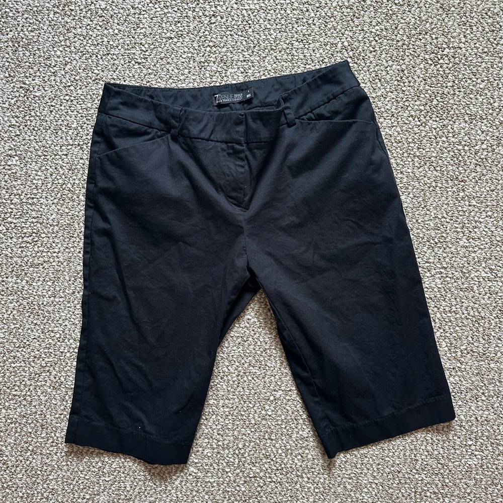 New York & Company black bermuda shorts